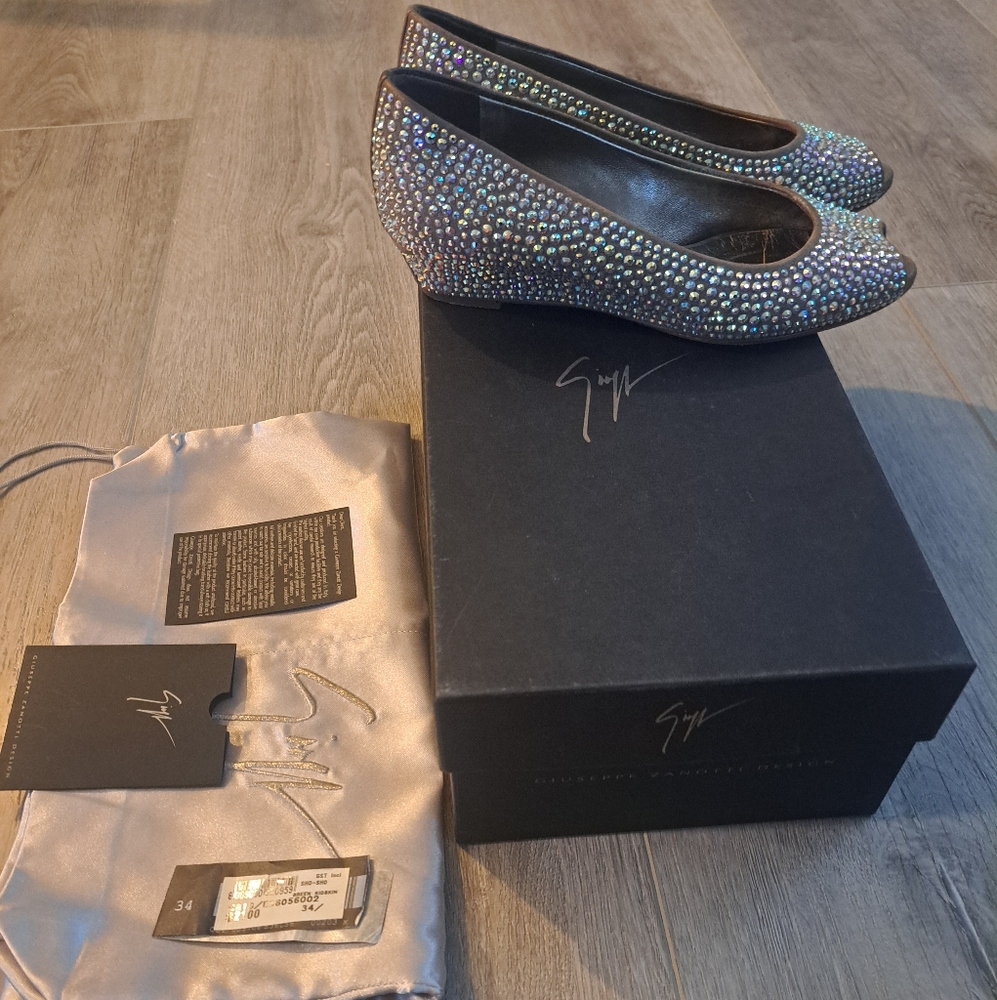 Sparkling Silver Rhinestone Loafers - Picture 7 of 7